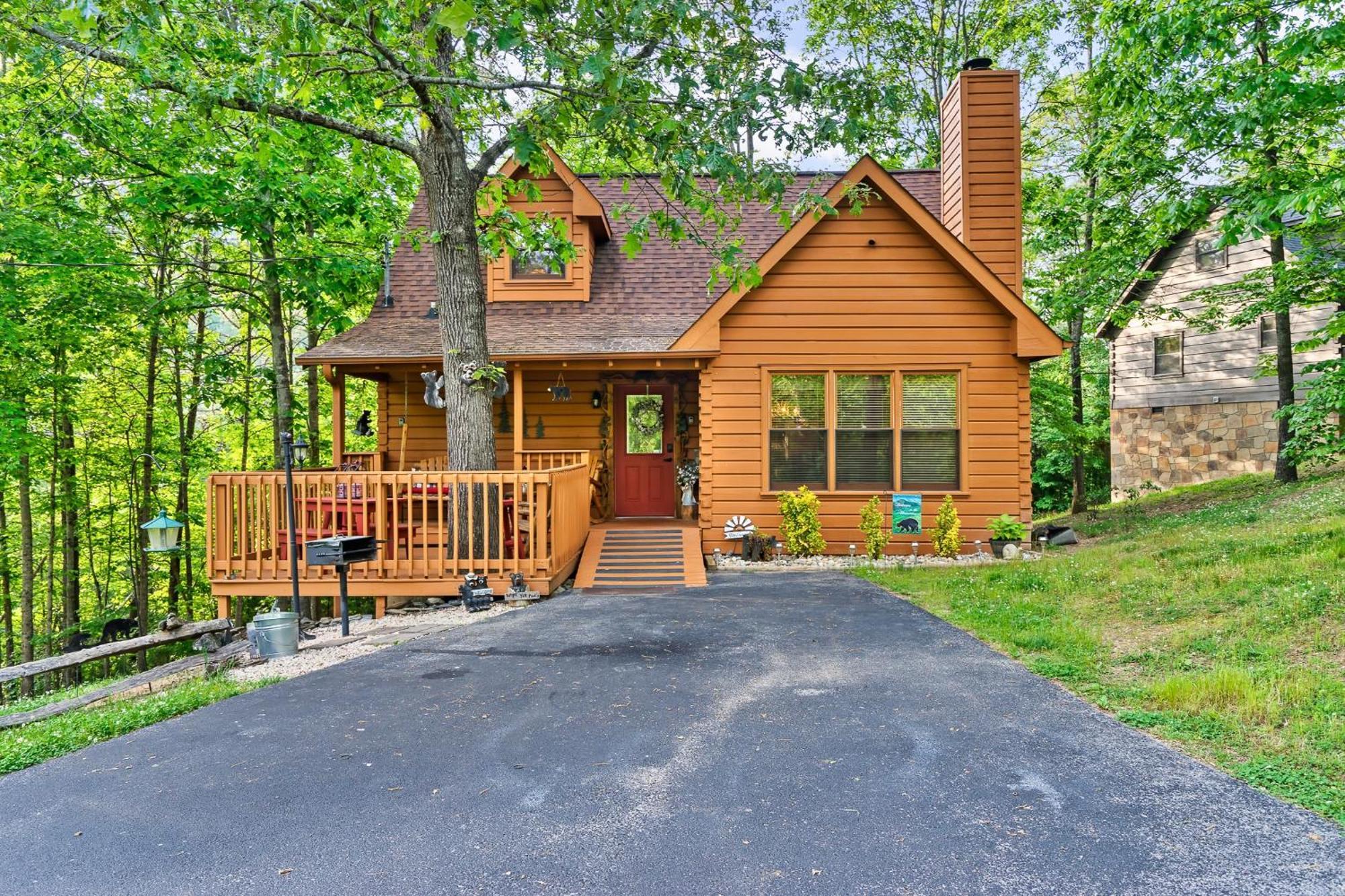 Cozy, Ada Accessible, Family Cabin With Hot Tub Sevierville Exterior foto